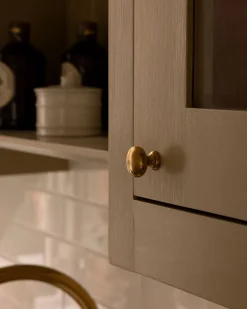 Beslag Design AB Knoppar I Mässing|Köksknoppar|Knopp - Sekelskifte mässing
