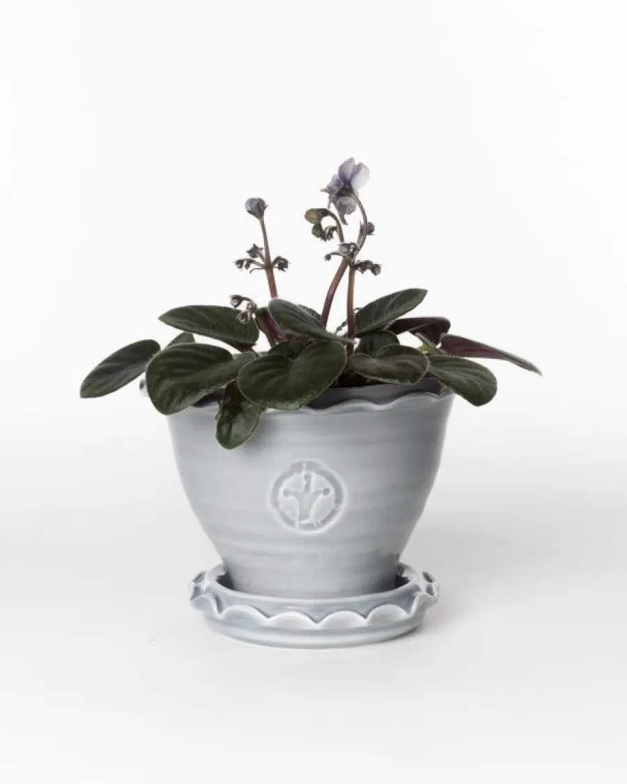 Sturehofs Krukmakeri Presenttips|Blomkrukor & Vaser|Kruka Sturehof - Adelcrantz, 11 cm grå