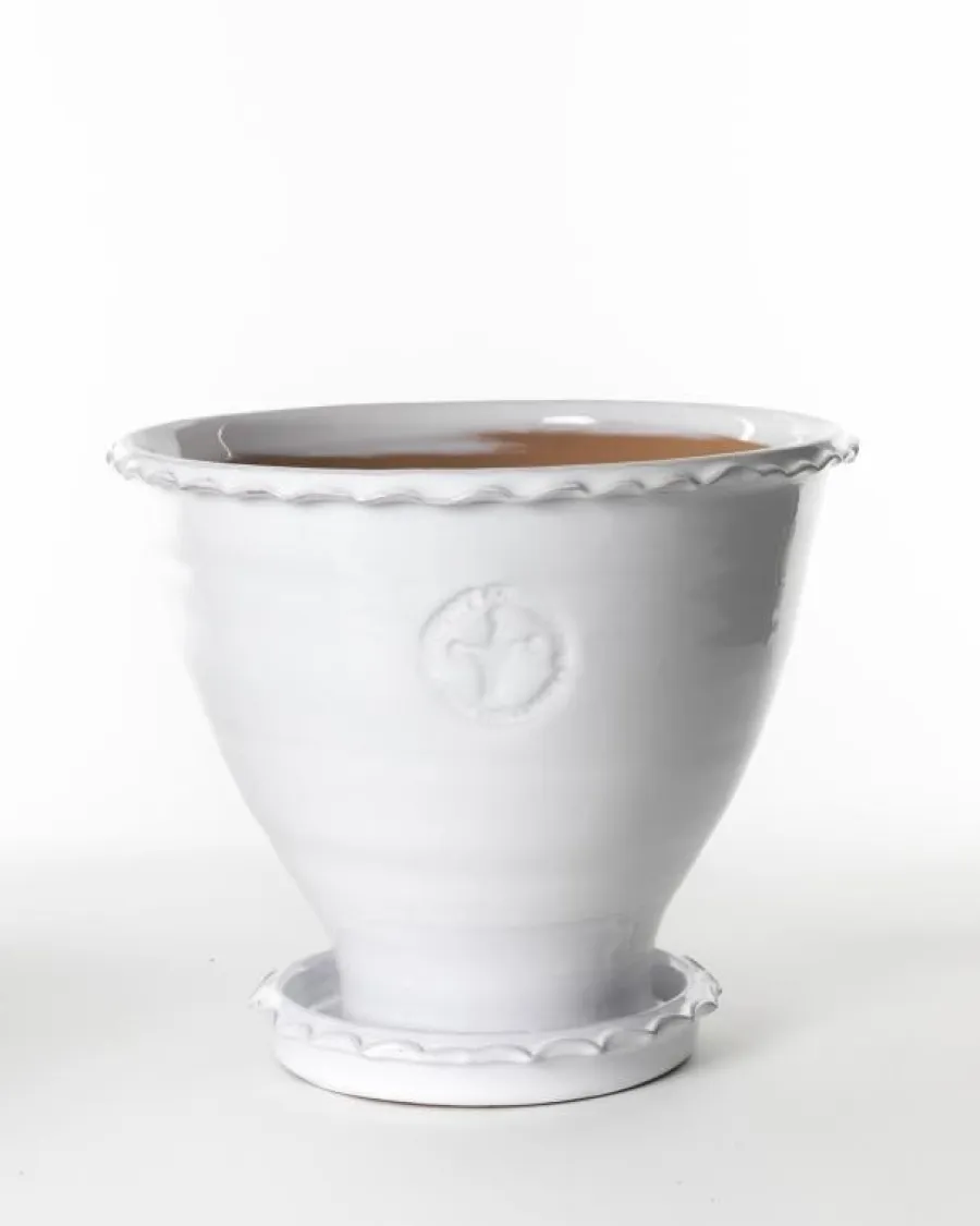 Sturehofs Krukmakeri Presenttips|Blomkrukor & Vaser|Kruka Sturehof - Adelcrantz, 21 cm vit