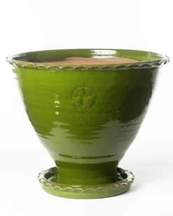 Sturehofs Krukmakeri Presenttips|Blomkrukor & Vaser|Kruka Sturehof - Adelcrantz, 24 cm grön