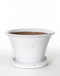Sturehofs Krukmakeri Presenttips|Blomkrukor & Vaser|Kruka Sturehof - Liljencrantz, 20 cm vit