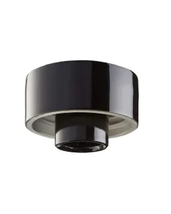 IFÖ Electric AB Porslinslampor & Porslinsocklar|Porslinslampa & Porslinsockel|Lampsockel porslin - Svart/rak IP20