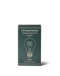 Lodan Lighting Led-Lampor E27|LED-lampa Sekelskifte - Klassisk 60 mm 500 lm, bärnsten