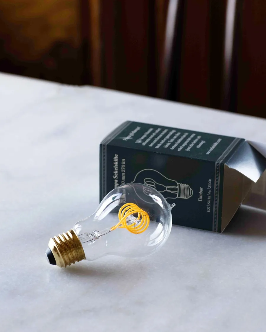 Lodan Lighting Led-Lampor E27|LED-lampa Sekelskifte - Klassisk 60 mm 270 lm