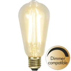 Star Trading AB Led-Lampor E27|LED-lampa - Sekelskifte 64 mm, 320 lm