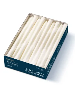Liljeholmens Stearinfabriks AB Ljusstakar|Juldekoration|Liljeholmens Antikljus - 30-pack vit