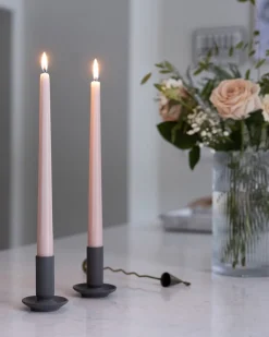 Liljeholmens Stearinfabriks AB Ljusstakar|Juldekoration|Liljeholmens Prismaljus - 4-pack dimrosa
