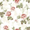 Lim & Handtryck AB Lim & Handtryck - Tapeter|Mönstrade Tapeter|Lim & Handtryck Tapet - Belle epoque vit/röd