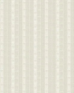 Lim & Handtryck AB Mönstrade Tapeter|Randiga Tapeter|Lim & Handtryck Tapet - Edit torv/beige