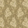 Lim & Handtryck AB Lim & Handtryck - Tapeter|Mönstrade Tapeter|Lim & Handtryck Tapet - Liljor oliv/guld