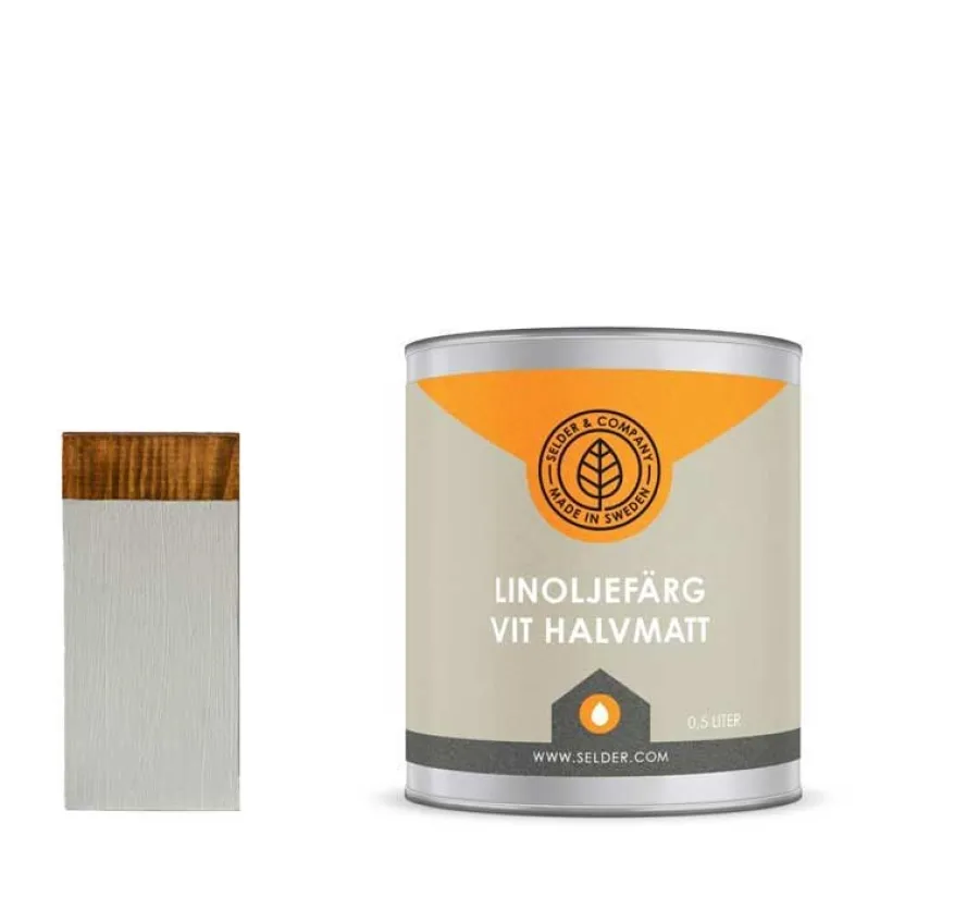 Selder & Co AB Selders Linoljefärg|Linoljefärg Selder & Co - Ljusgrå