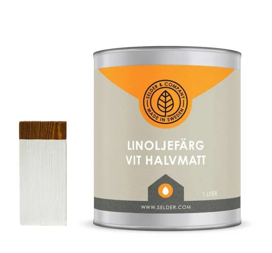 Selder & Co AB Selders Linoljefärg|Linoljefärg Selder & Co - Silvergrå