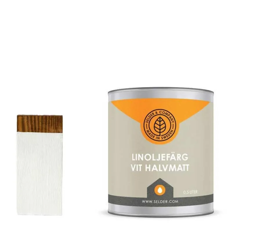 Selder & Co AB Selders Linoljefärg|Linoljefärg Selder & Co - Stockholmsvit