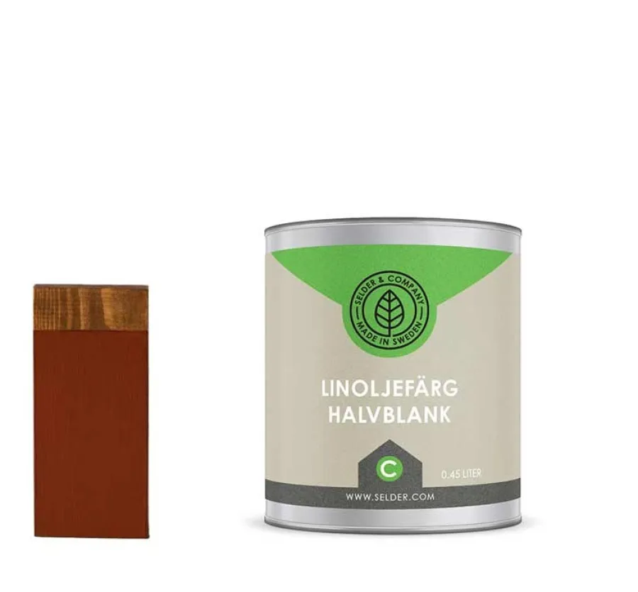 Selder & Co AB Selders Linoljefärg|Linoljefärg Selder & Co - Stuga