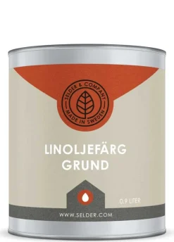 Selder & Co AB Selders Linoljefärg|Linoljefärg Selder & Co - Vit grund