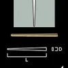 Gunnebo Fastening Systems AB Övrig List|Listspik - Gunnebo 60 mm, 250 st vit