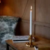 Karlskrona Lampfabrik Ljusstakar I Mässing|Juldekoration|Ljusstake - Chapman mässing