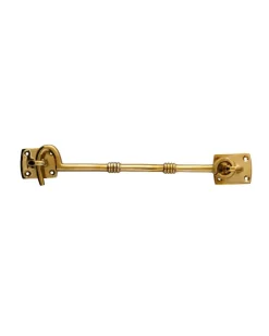NEXA TECHNOLOGIES Gammaldags Lås|Haspar|Lång hasp mässing - Kasthake 250 mm
