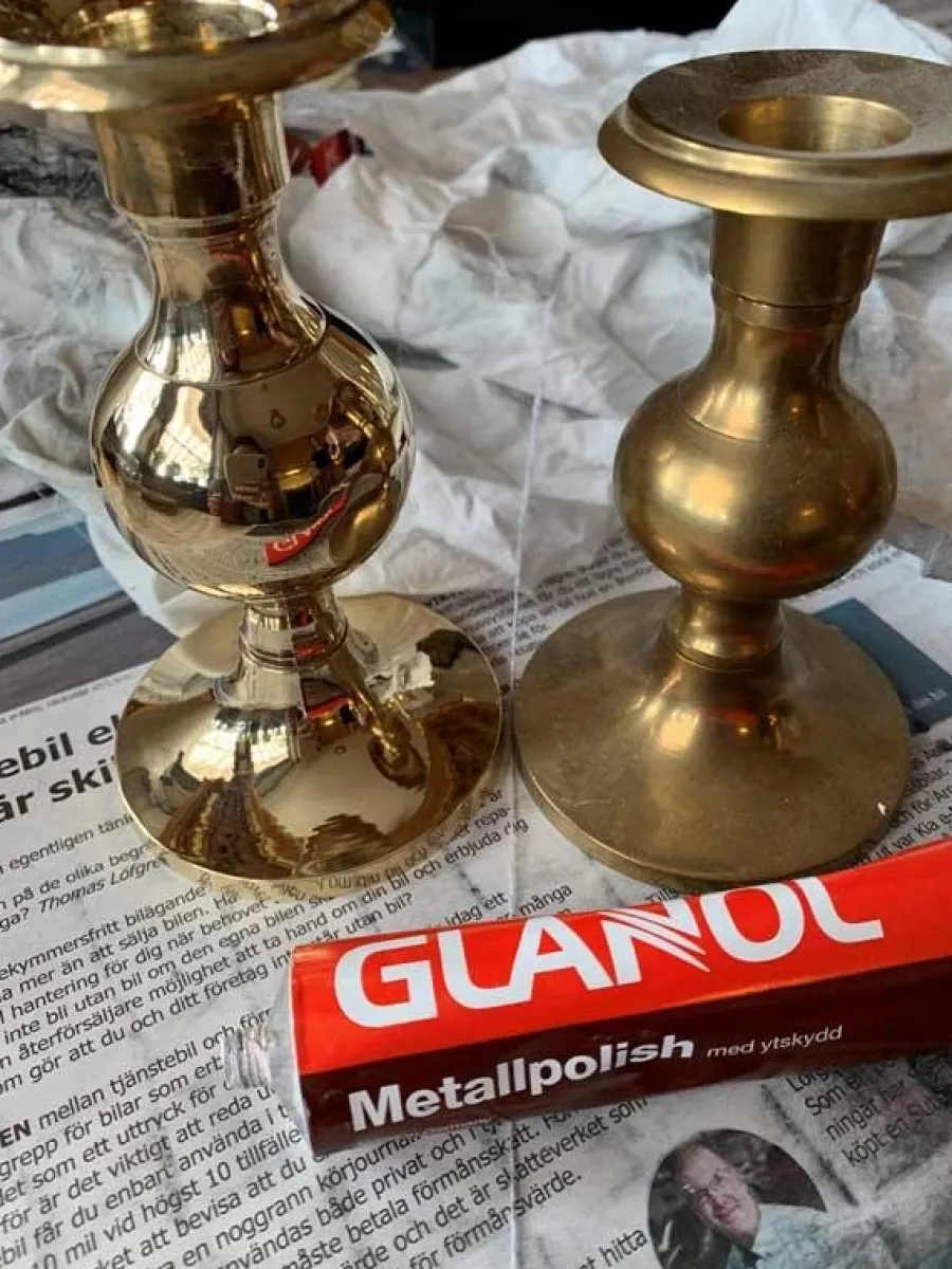 Novus Scandinavia (Glanol) Städprodukter|Mässingputs - Metallputs Glanol 100 ml