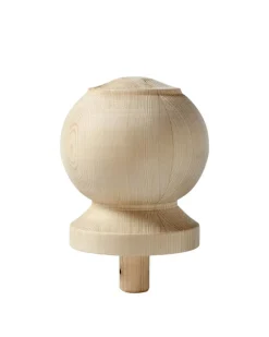 Nordingrå Trä AB Ändknoppar|Ändknoppar|Ändknopp till stolpe - Petite 140 x 110 mm