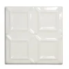 ADEX Vitt Kakel|Vitt Kakel|Provplatta - Kakel Victoria - Special 15 x 15 cm elfenbensvit