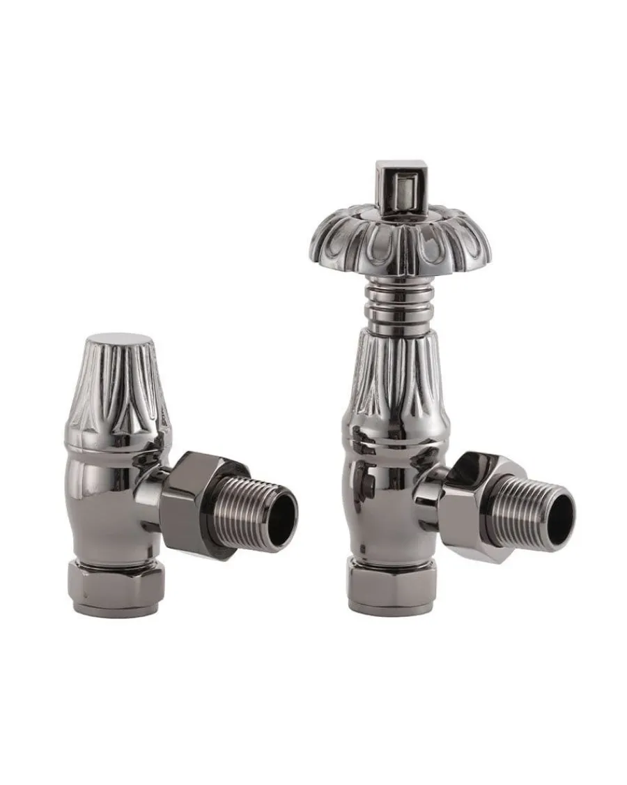 Arroll Limited Radiatorer|Ventiler & Vred|Radiatorventil termostat - Chelsea Svart nickel