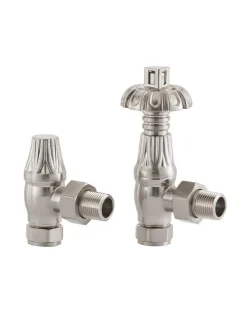 Arroll Limited Radiatorer|Ventiler & Vred|Radiatorventil termostat - Chelsea Borstat nickel