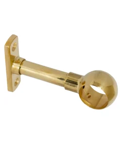 Becchetti Angelo Bal Srl Krokar|Klädhängare Av Rör|Rörhållare Mässing - 100 mm för rör 25 mm