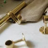 Becchetti Angelo Bal Srl Krokar|Klädhängare Av Rör|Rörhållare Mässing - Rörfäste 25 mm