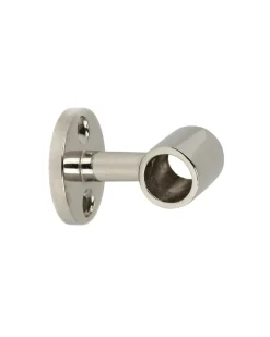 NEXA TECHNOLOGIES Krokar|Klädhängare Av Rör|Rörhållare nickel - Rörfäste 11 mm, genomgående