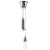 Karlskrona Lampfabrik Skomakarlampor|Skomakarhiss 60 (Nickel) - Exkl. skärm