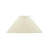 Karlskrona Lampfabrik Lampskärmar I Glas|Skomakarskärm d150 (f60/Benvit)