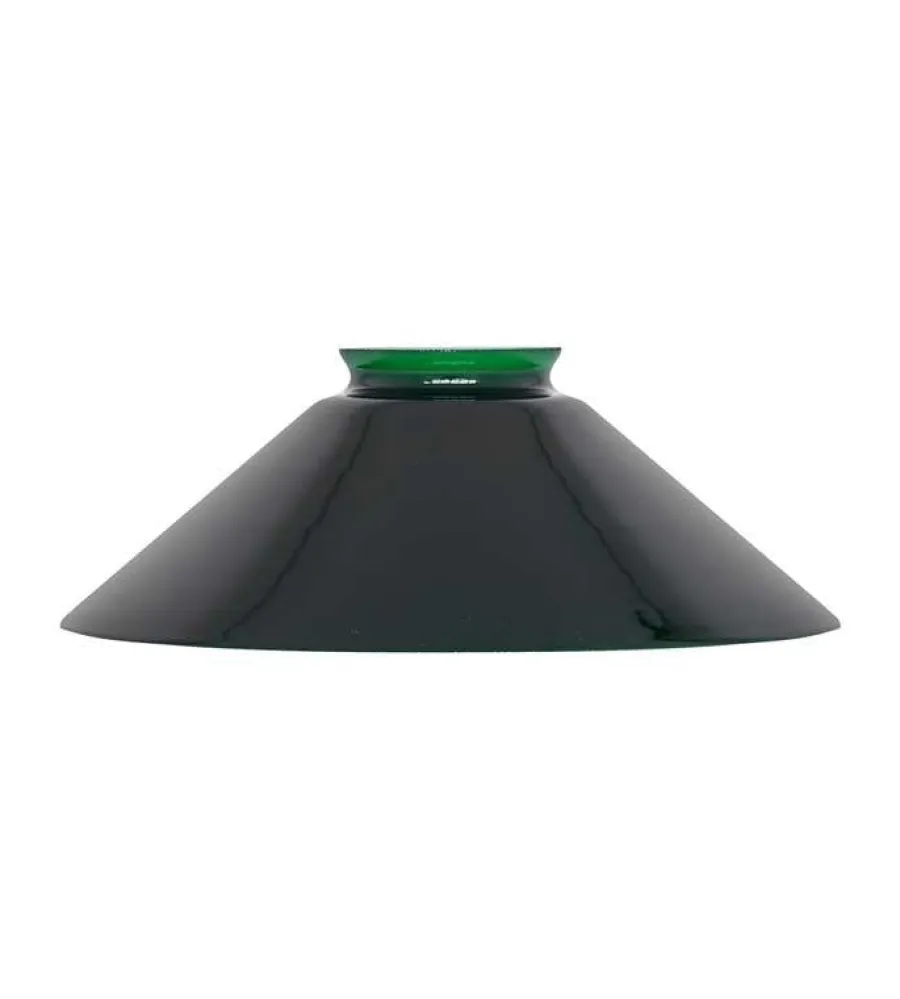 Karlskrona Lampfabrik Lampskärmar I Glas|Skomakarskärm d200 (f60/Grön)