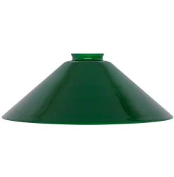 Karlskrona Lampfabrik Lampskärmar I Glas|Skomakarskärm d300 (f60/Grön)