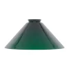 Karlskrona Lampfabrik Lampskärmar I Glas|Skomakarskärm d250-hög (f60/Grön)