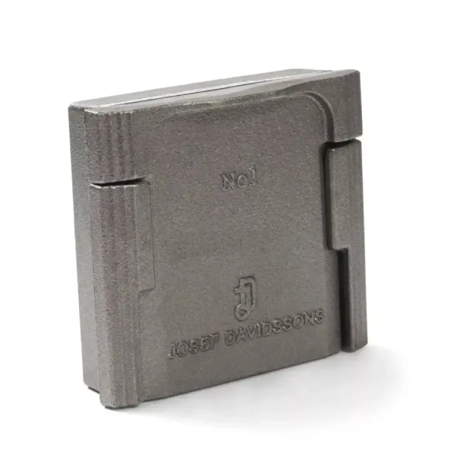 Josef Davidssons Eftr. AB Sotluckor|Gjutjärnsluckor - Sotluckor|Sotlucka Gjutjärn - 125 mm, skjutbar