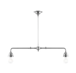 Karlskrona Lampfabrik Spelbordslampor|Spelbordslampa 60 (Nickel) - Inkl. takfäste