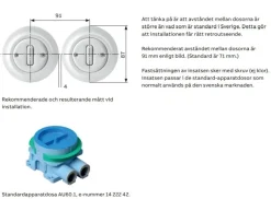 ABB Electrification Sweden AB Vridströmbrytare|Strömbrytare I Porslin|Strömbrytare vit porslin (vrid/trapp) - ABB Decento