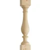 Nordingrå Trä AB Staketstolpar & Räckespelare|Pelare & Stolpar|Svarvad stolpe - Baluster gran 800 x 130 mm