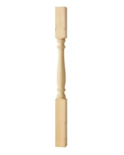Nordingrå Trä AB Staketstolpar & Räckespelare|Pelare & Stolpar|Svarvad stolpe - Furu 1180 x 85 mm