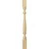 Nordingrå Trä AB Staketstolpar & Räckespelare|Pelare & Stolpar|Svarvad stolpe - Furu 700 x 53 mm