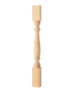 Nordingrå Trä AB Staketstolpar & Räckespelare|Pelare & Stolpar|Svarvad stolpe - Furu 700 x 65 mm