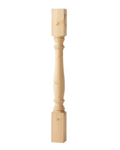Nordingrå Trä AB Staketstolpar & Räckespelare|Pelare & Stolpar|Svarvad stolpe - Furu 900 x 85 mm