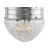 Karlskrona Lampfabrik Stora Taklampor|Plafonder|Taklampa - Heidenstamplafond 200 nickel, klarglas