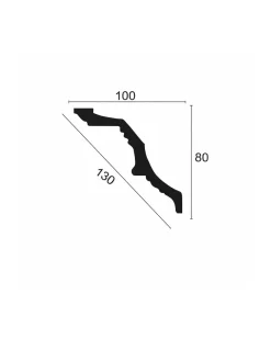 Classic Line Decor Taklister I Polyuretan|Taklister|Taklist - Classic N:o CN-3004