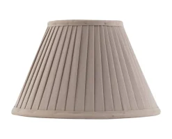 Karlskrona Lampfabrik Plisserade Lampskärmar|Textilskärm d200 (Ringf/Beige)