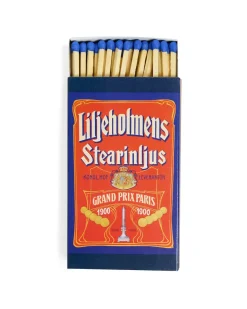 Liljeholmens Stearinfabriks AB Ljusstakar|Juldekoration|Tändsticksask Grand Prix - Tändstickor