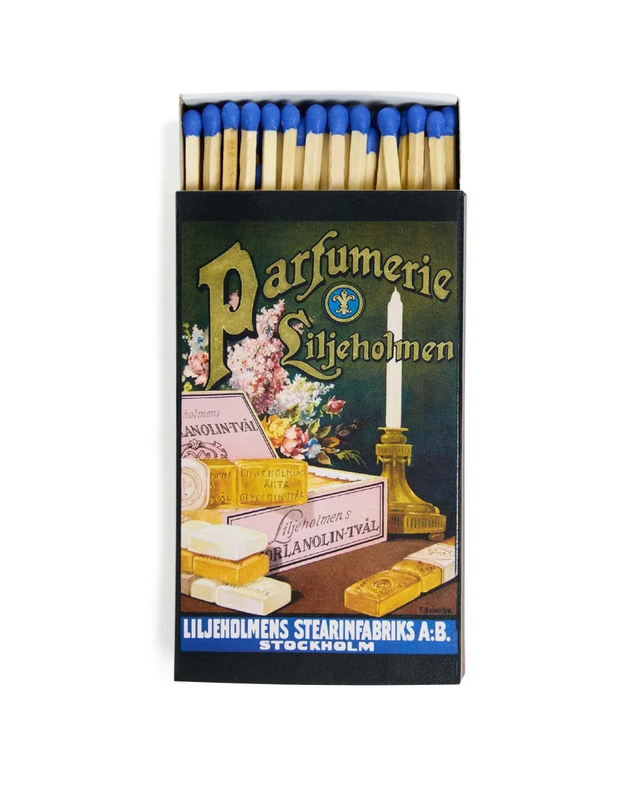 Liljeholmens Stearinfabriks AB Ljusstakar|Juldekoration|Tändsticksask Parfumerie - Tändstickor