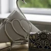 STILARS di GOBBI ANGELO S.n.c. Presenttips|Toast- & servettställ silver - Svan