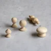 NEXA TECHNOLOGIES Knoppar I Trä|Köksknoppar|Träknopp - Svarvad Liten 20 mm